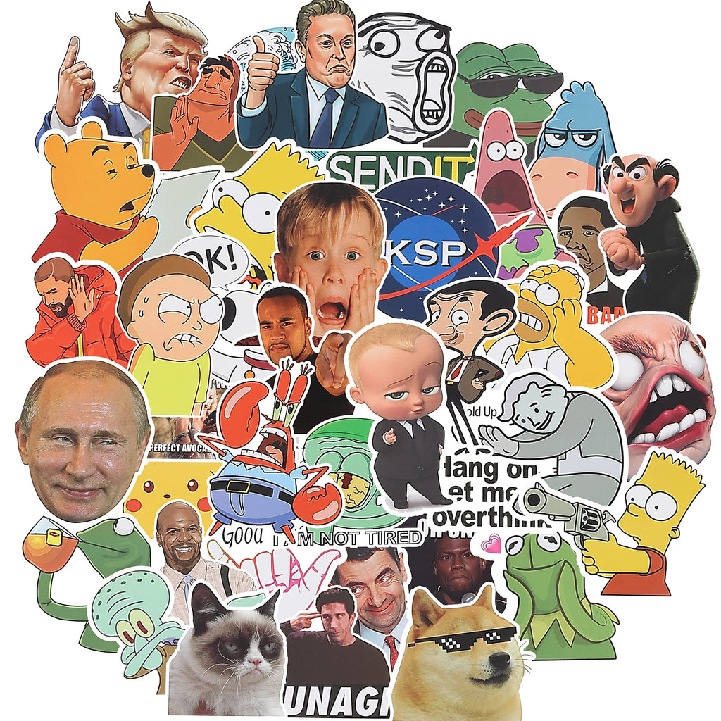 Mr. Pen- 131 Funny Meme Sticker Pack