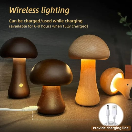 Charming Mushroom LED Lamp