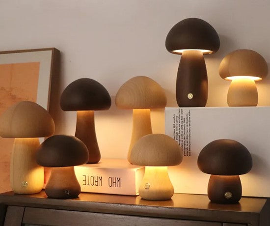 Charming Mushroom LED Lamp