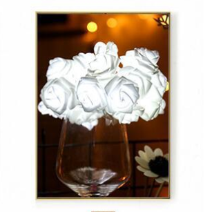 Romantic LED Rose Garland Lights