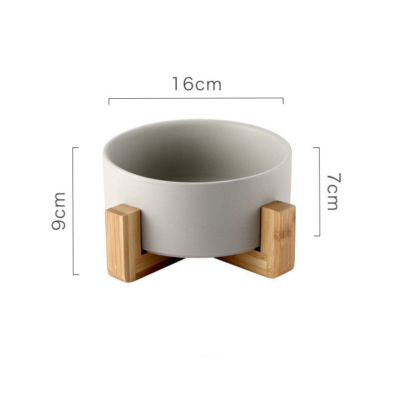 Tip-Proof Ceramic Water Bowl