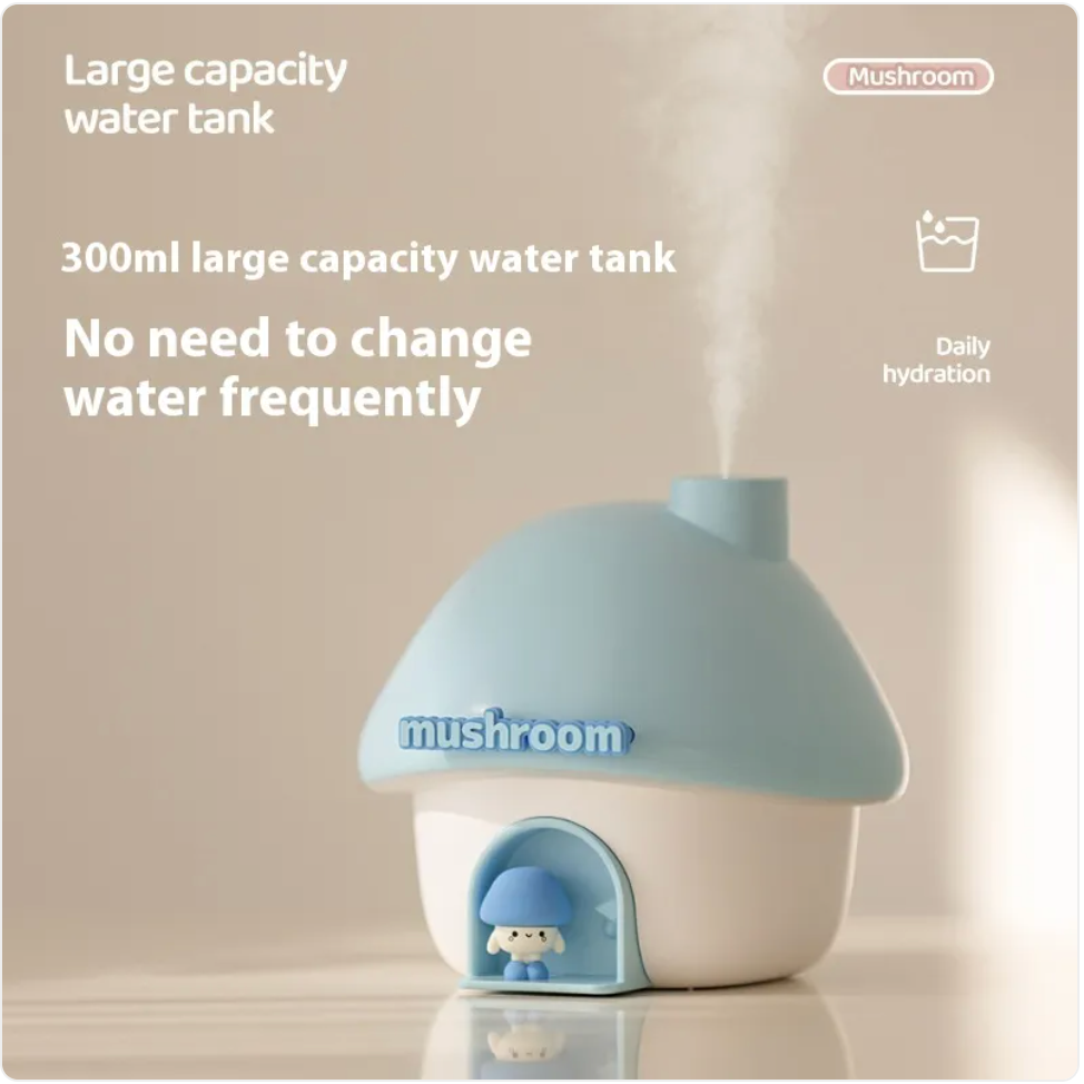 Mushroom Glow Humidifier Light