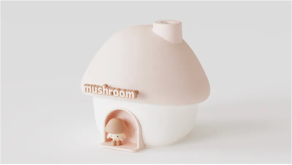 Mushroom Glow Humidifier Light