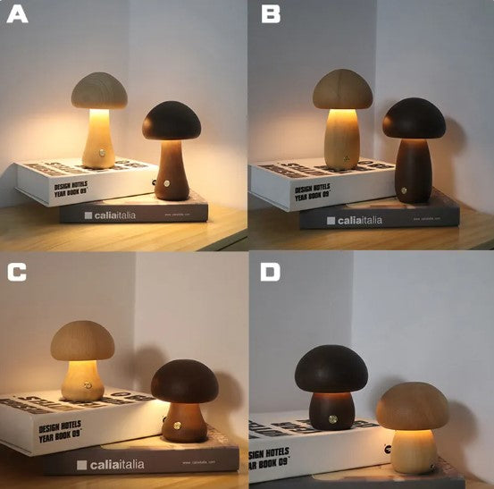 Charming Mushroom LED Lamp