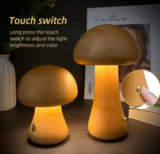 Charming Mushroom LED Lamp