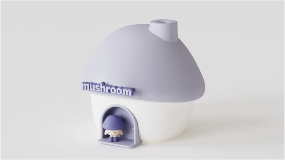 Mushroom Glow Humidifier Light