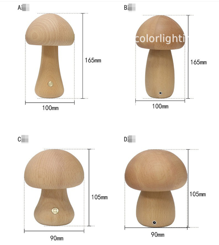 Charming Mushroom LED Lamp